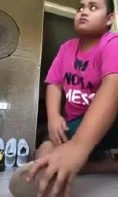 His expression tells you all