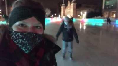 Went skating for the first time in 20 years.