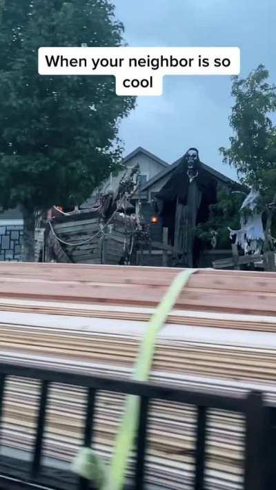 This house has some insane Halloween decorations