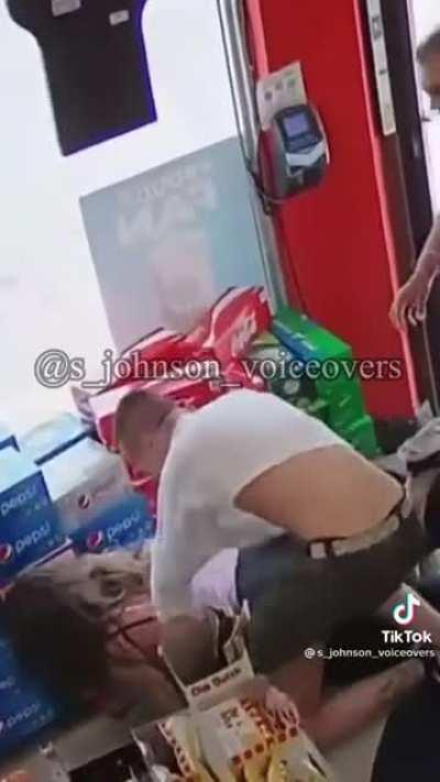 Falling through the ceiling. Fun times.