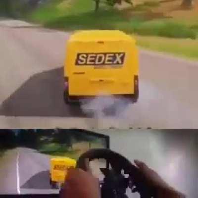 Correios chegando com sua encomenda da China depois da alfândega demorar 30 dias para liberar...