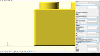 I created a fully parametric OpenSCAD script that can generate Klemmbausteine of various sizes and properties.