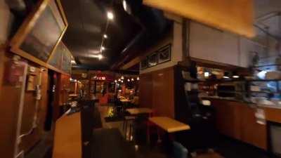 This Insane Drone Shot of a Bowling Alley. Credit: jaybyrdfilms