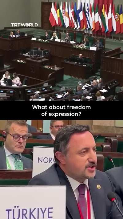 Erdogan is one of the most remarkable trade partners of Israel - 'MP' from his megalomaniac dictatorship was silenced at the EU conference for the so-called emphasis on Gaza