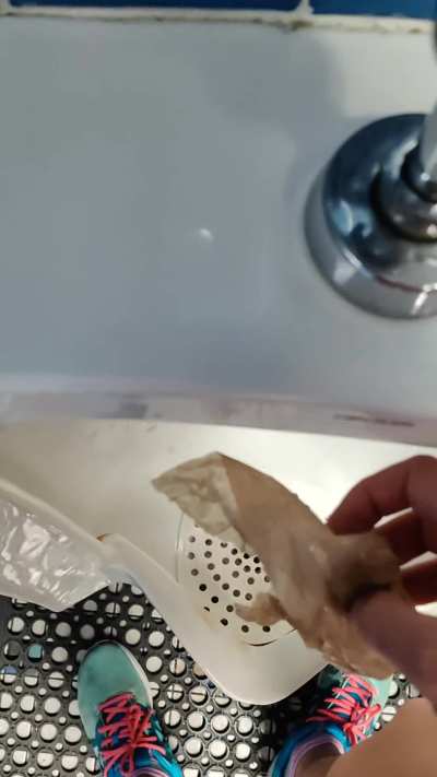 Toilet Fairy gets naked