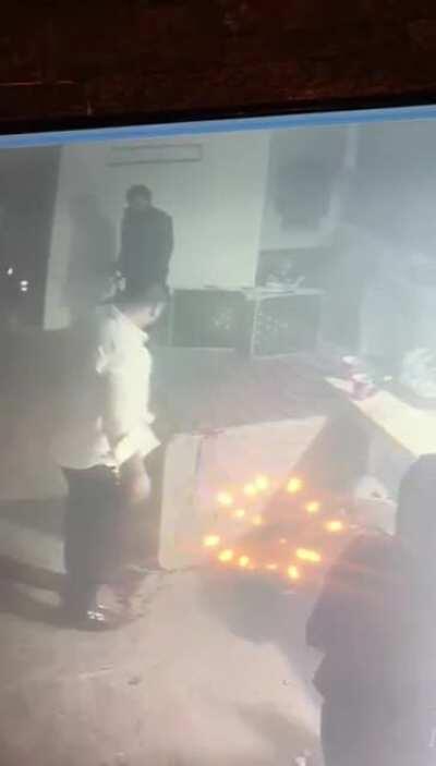 WCGW holding a firework in your hand