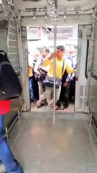 India railway station looks like something out of an action movie