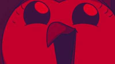 Hooty, stop. warning: shrill