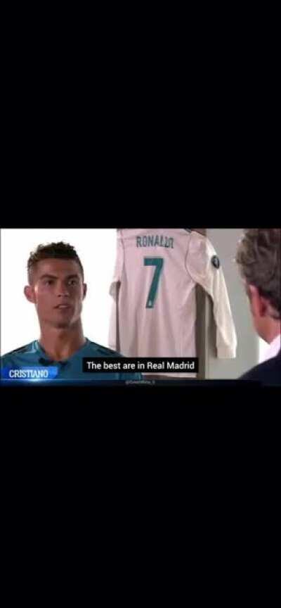 “ The Best Are in Real Madrid “