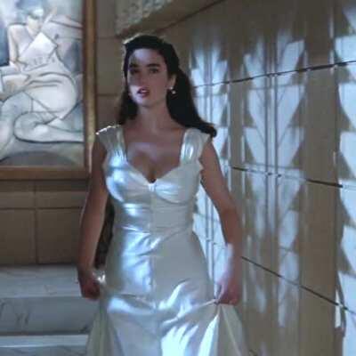 Jennifer Connelly's incredible figure in The Rocketeer