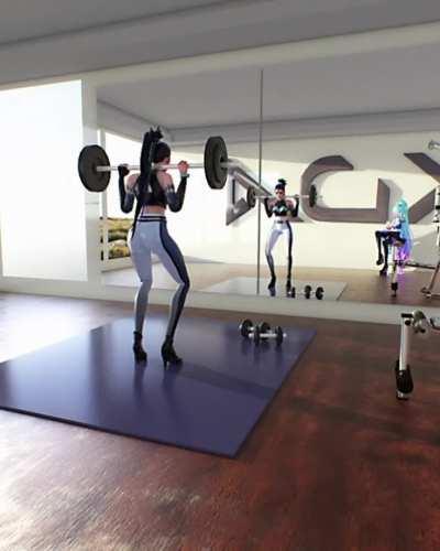 Seraphine watching Kai'sa warm up before going live [ Glory_to_God ]