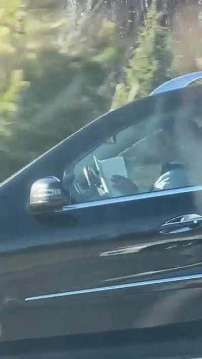 I hope it was the Bible, because this might make her see God