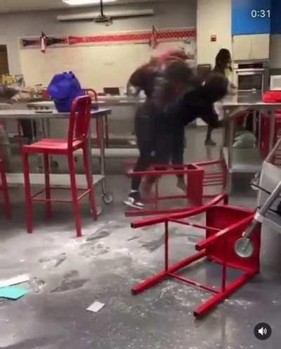 Fight in culinary at my school (I didn’t record)