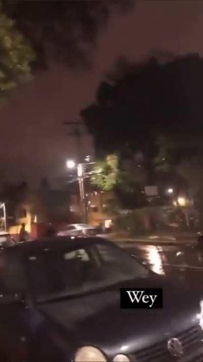 More of last night Mexico's earthquake+ Storm