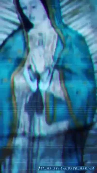 Our Lady of Guadalupe with ig filter