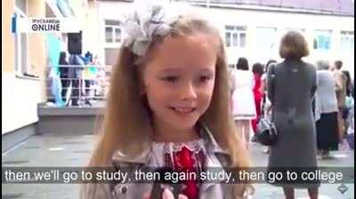 Why do you want to go to school?