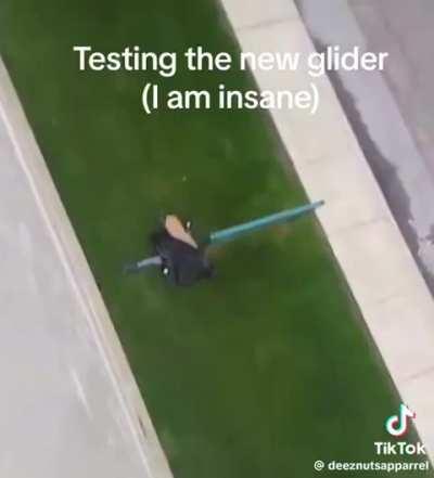 Just made a new glider. Am I fucking stupid?