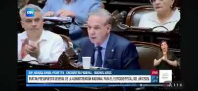 Pichetto exigió que le aumenten el sueldo a él y a todos los diputados. 