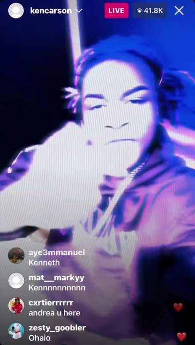 Ken Carson snippet 12/2/23