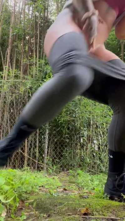 So desperate, I couldn't make it inside