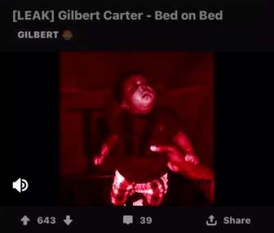 Gilbert even featured on the deluxe OMGGG 🔥🔥🔥🔥🔥