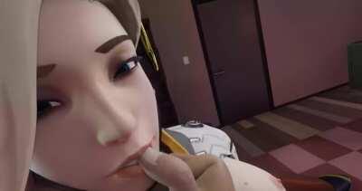Mercy Giving A Handjob POV (Radeon) [Overwatch]