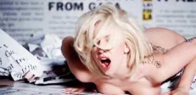Lady Gaga always gets me hard