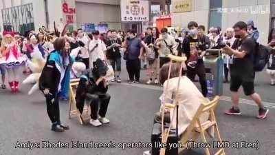 Doctor vs. Eren from Attack on Titan (Shanghai CP28 Comic Con)