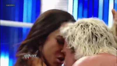 AJ and Dolph making out