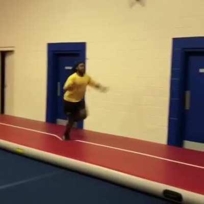 Even the hat flipped...