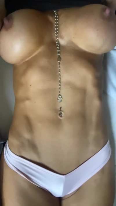 Lick my abs and my ass