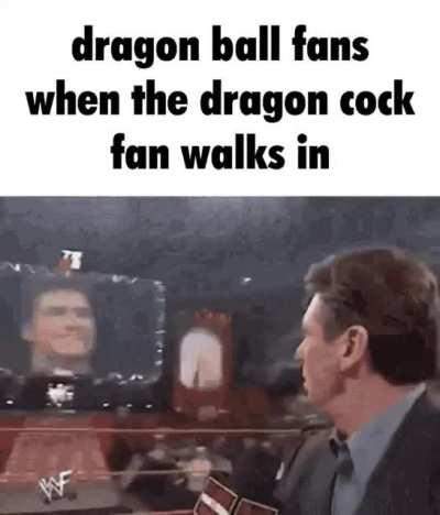 Dragon ball fans when