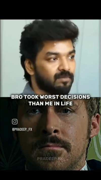 Bro successfully dodged all succesful movies 🥺