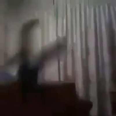 That wheelie chair feet flip