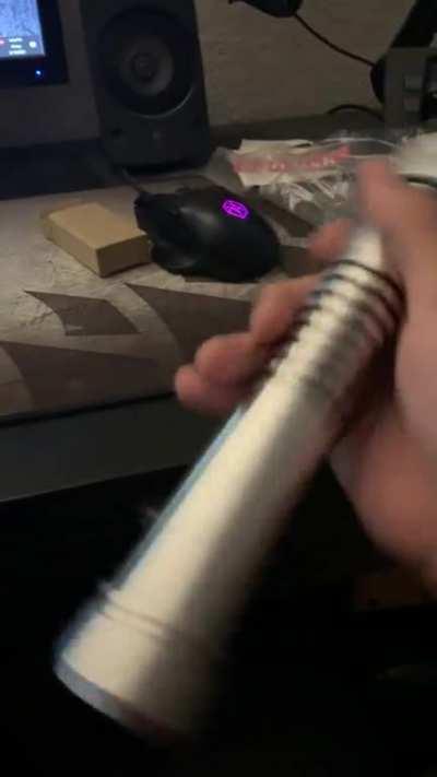 The responsiveness on this makes it feel like a real lightsaber. Absolutely insane.