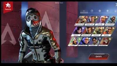 All legends currently in Apex legends mobile which other legends should they add in next beta ?