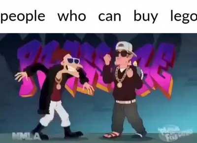 I wish I could buy lego but i cant afford lego