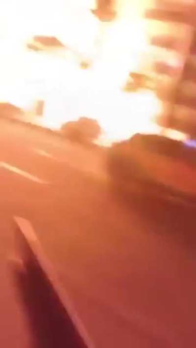 Massive Car Bomb detonates near the Mall del Sol in Guayaquil, Ecuador - 10/14/25