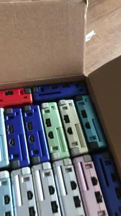 Found the perfect box for those Gameboys