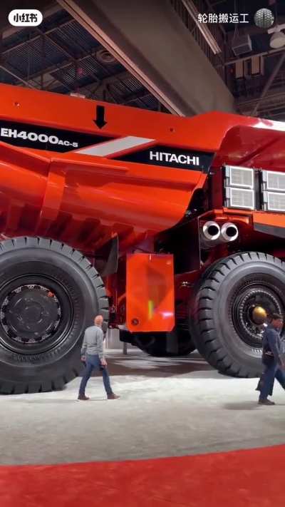 of a mining truck