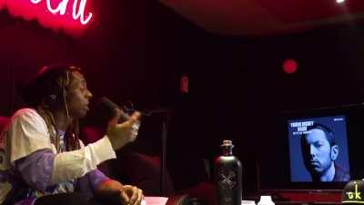 Lil Wayne and Eminem discuss having to look up their own lyrics to make sure they didn’t say a line already
