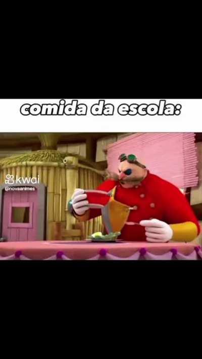 Comida da escola: