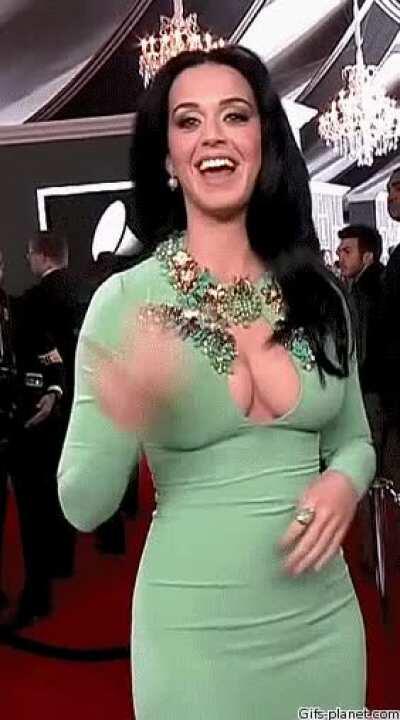 Katy Perry's legendary green dress