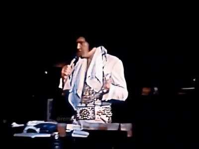 Elvis singing a beautiful version of 'I really don't want to know', June 24th 1977 (from remastergroupyt on Instagram and YouTube, they post some amazing stuff!)