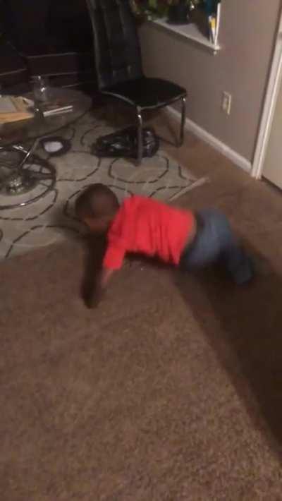 just a casual backflip