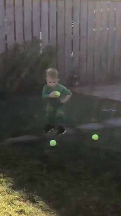 Sisyphus and The Tennis Balls