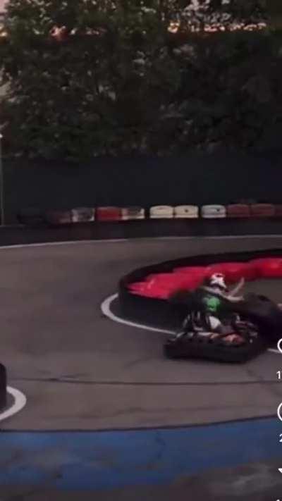 Go-karting gone wrong
