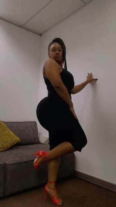 Thickness on black dress