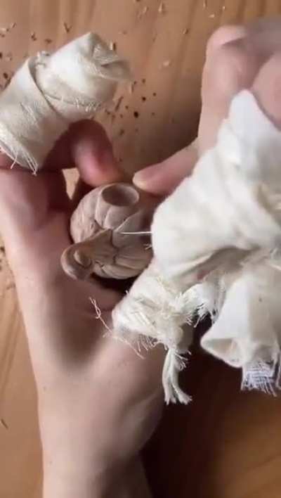 Typical day for a woodcarver