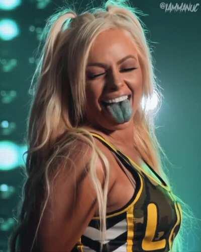 [Throwback] Liv Morgan Blue Tongue 😛👅